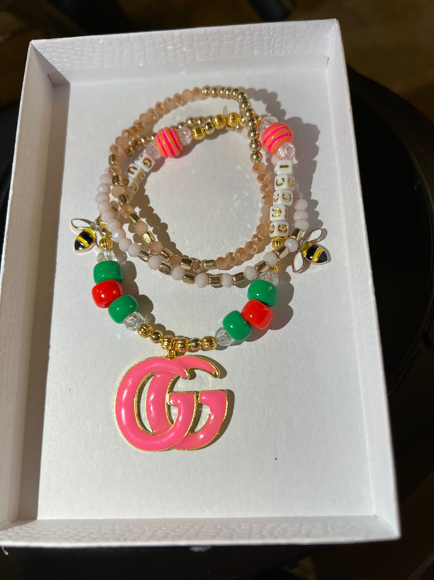 Double G anklet
